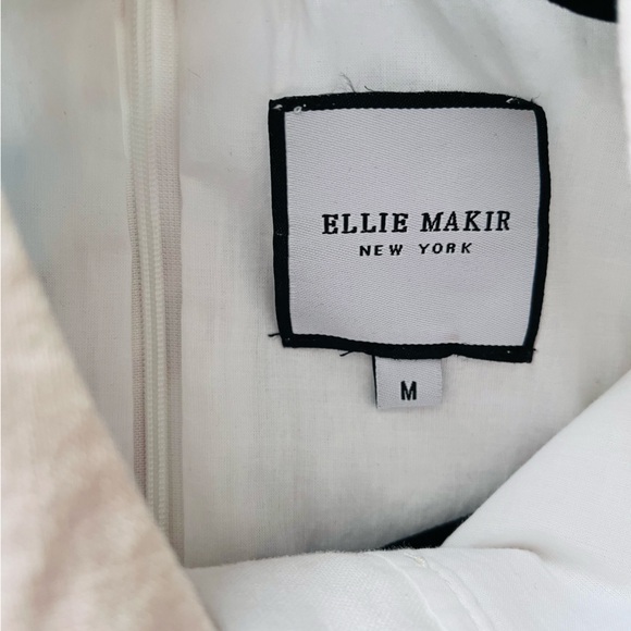 ELLIE MAKIR Belted Linen Shirt Dress - Picture 2 of 8